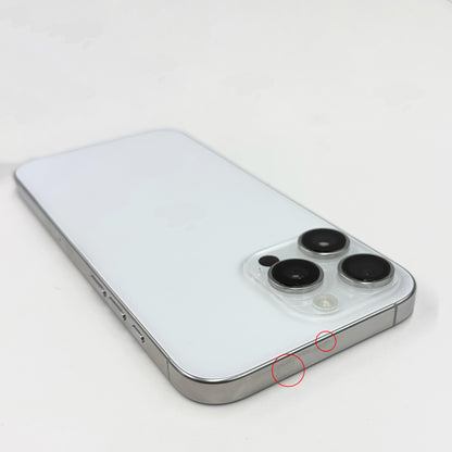 iPhone 16 Pro Max 256GB White Titanium A Grade 100% Battery T8657