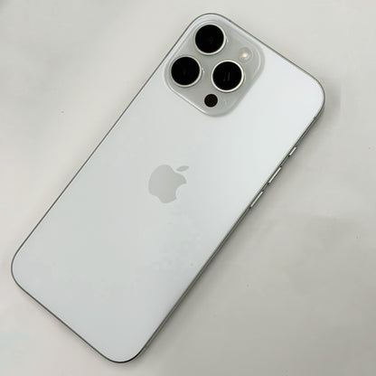 iPhone 16 Pro Max 256GB White Titanium A Grade 100% Battery T8657