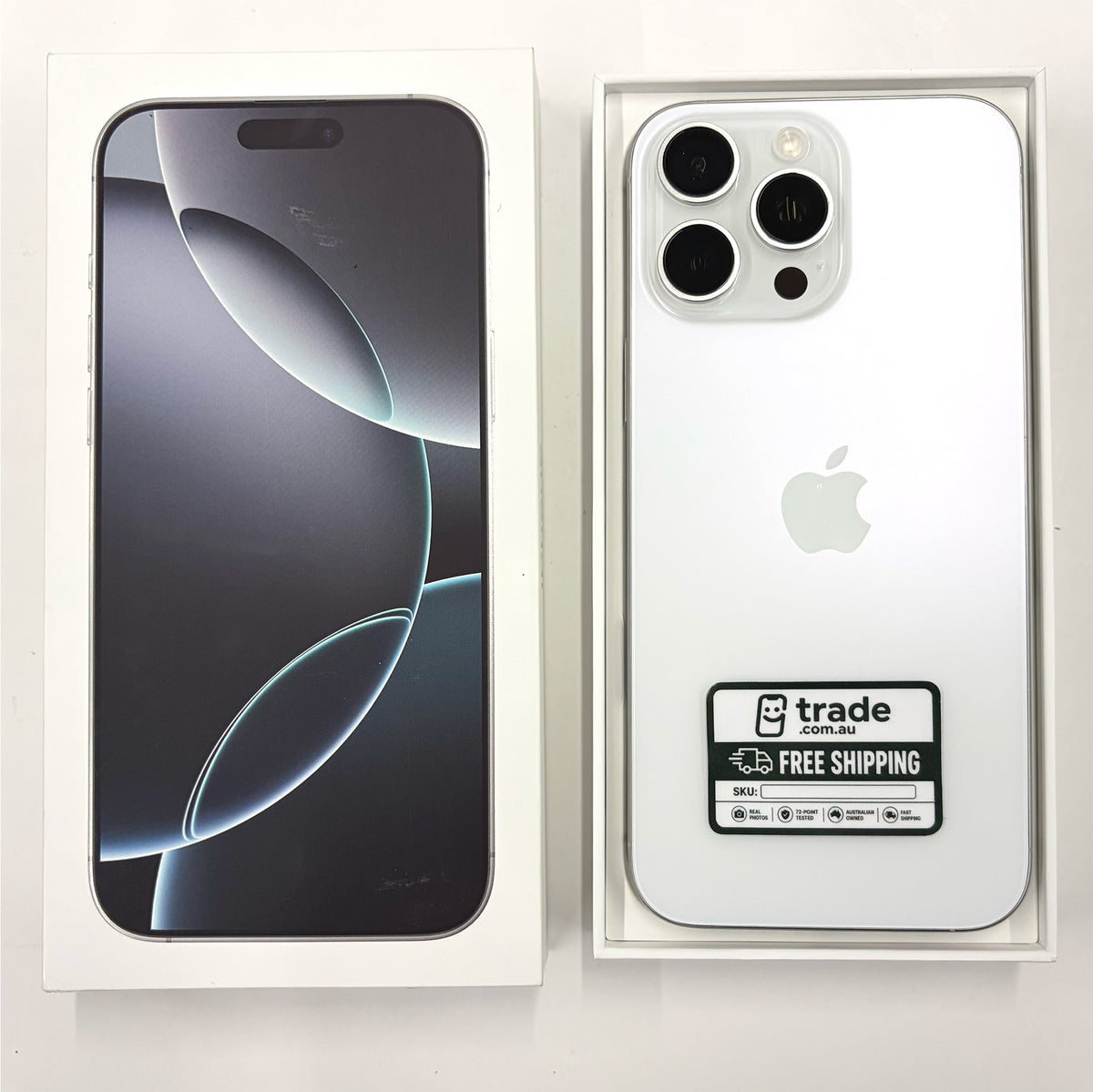 iPhone 16 Pro Max 256GB White Titanium 86% Battery (A Grade) T8920