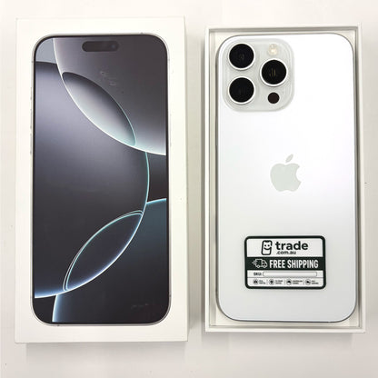 iPhone 16 Pro Max 256GB White Titanium 86% Battery (A Grade) T8920