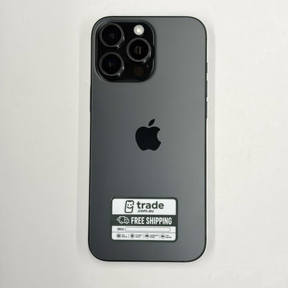 iPhone 16 Pro Max 512GB Black Titanium B Grade 90% Battery T8929