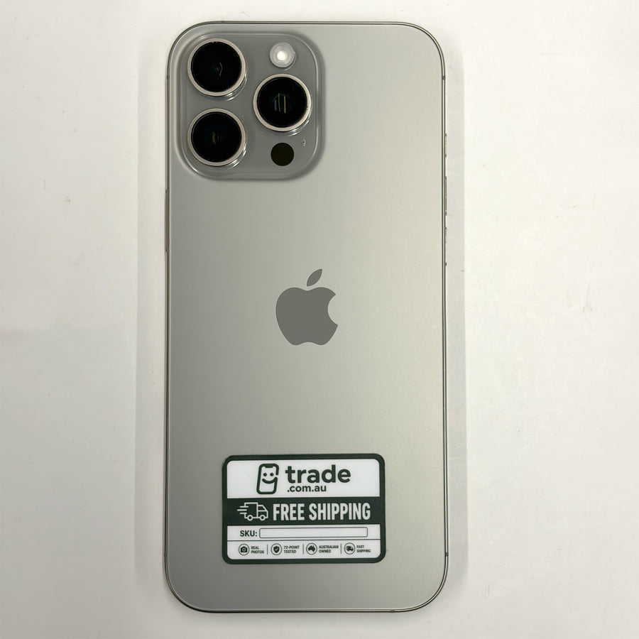 iPhone 16 Pro Max 512GB Natural Titanium 88% Battery (A Grade) T8940