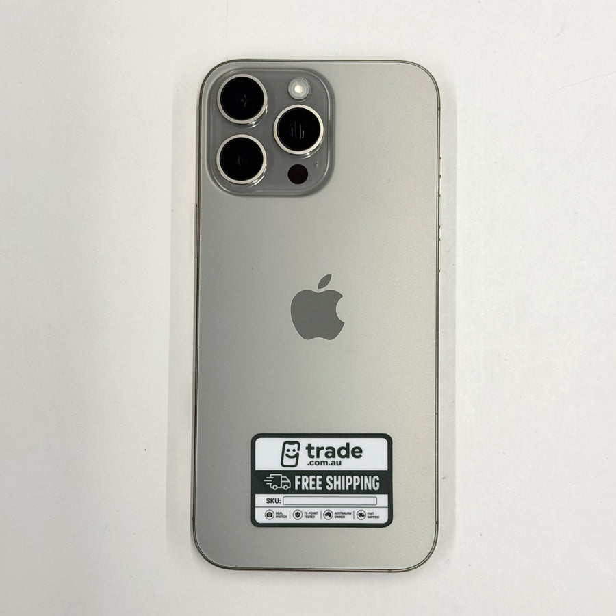 iPhone 16 Pro Max 512GB Natural Titanium 92% Battery (A Grade) T8984