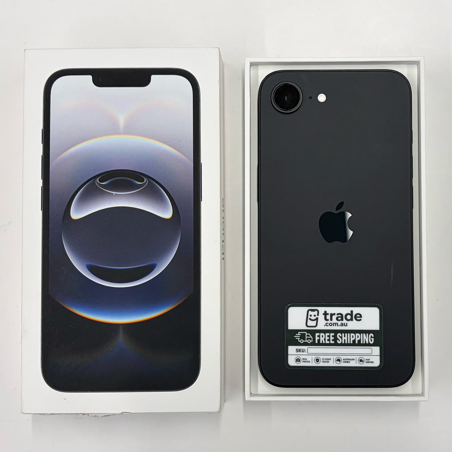 iPhone 16e 128GB Black A Grade 100% Battery T8888