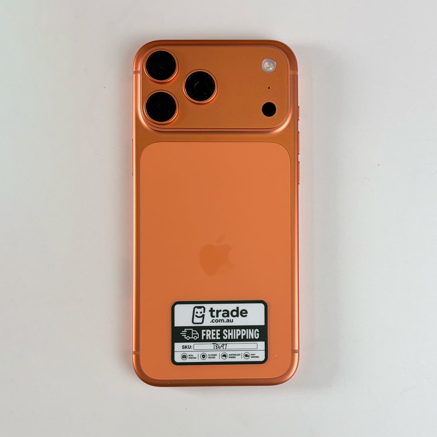 iPhone 17 Pro Max 256GB Cosmic Orange A Grade 100% Battery T8697