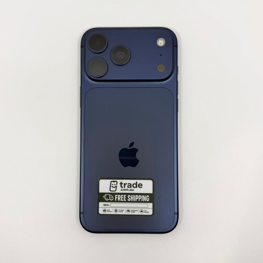 iPhone 17 Pro Max 512GB Deep Blue 88% Battery (A Grade) T8990