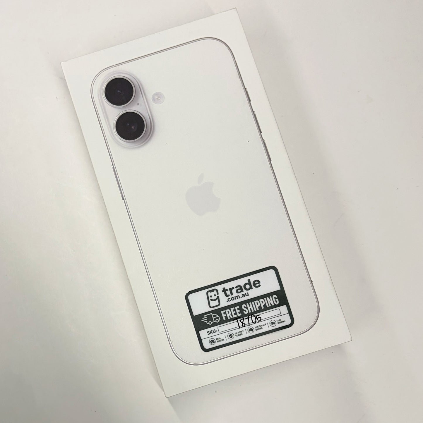 iPhone 17 White 256GB Brand New- Open Box - T8705