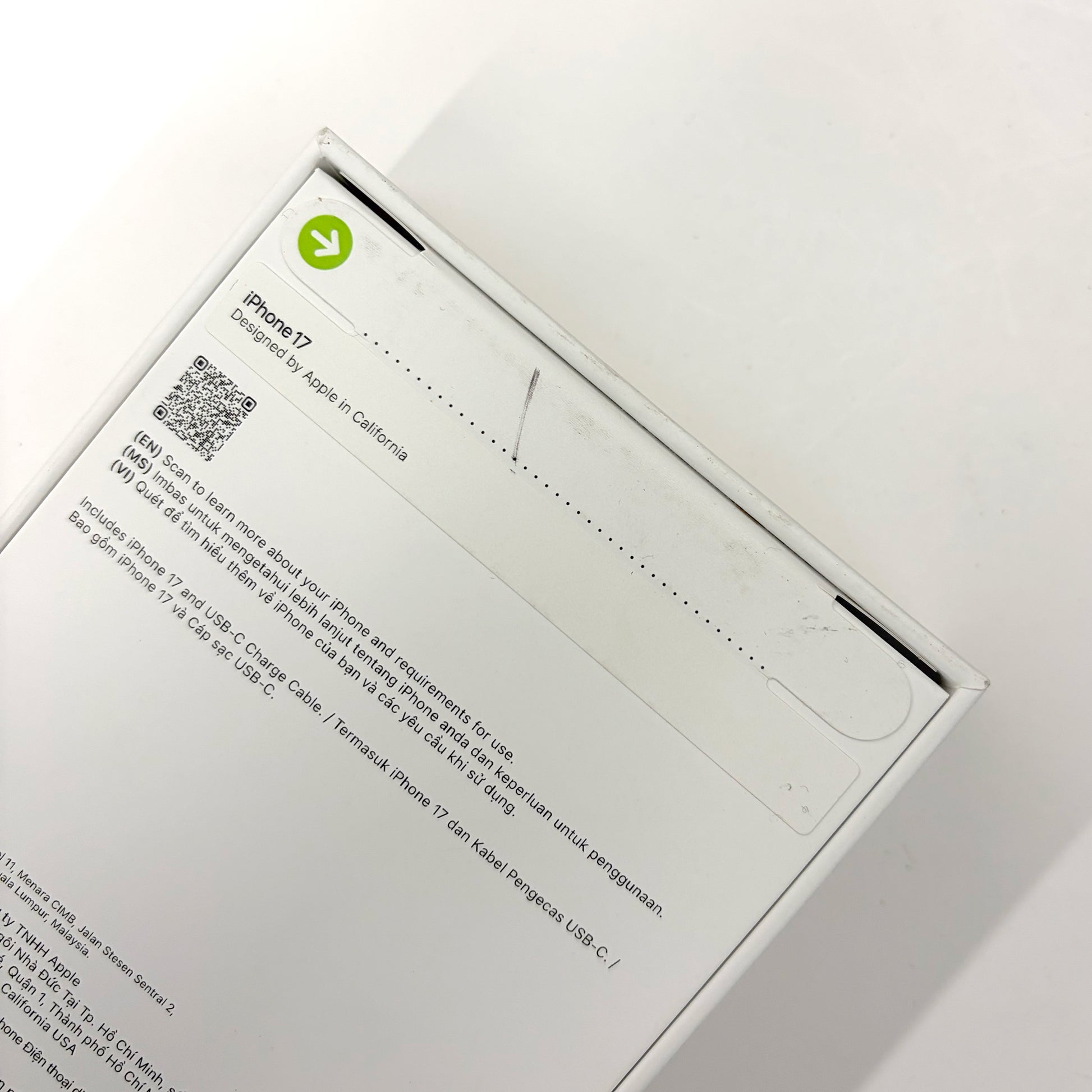 iPhone 17 White 512GB Brand New Sealed T8520