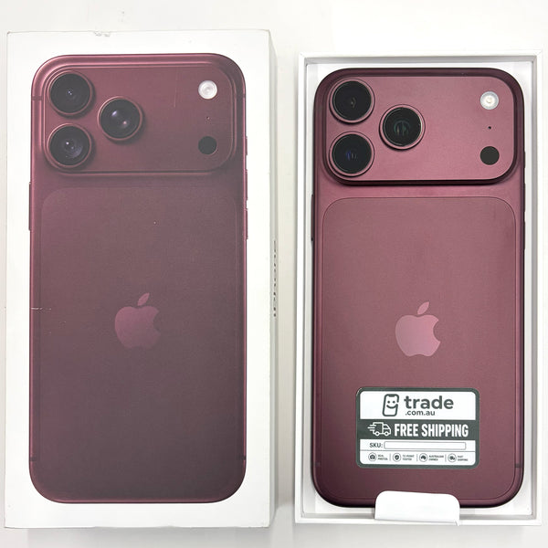 iPhone 18 Pro Max 512GB Burgundy 100% Battery (A Grade)  T8926