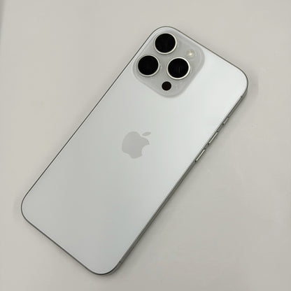 iPhone 16 Pro Max 256GB White Titanium A Grade 100% Battery T8649