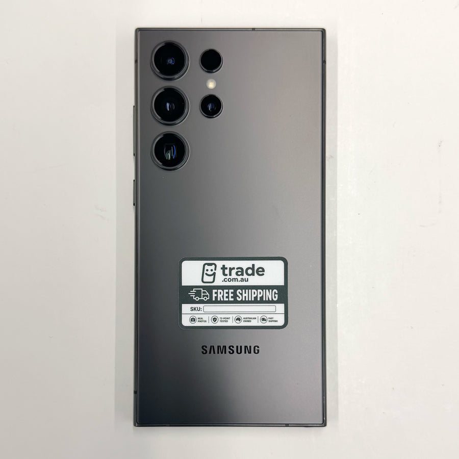 Samsung Galaxy S24 Ultra 256GB Titanium Black (A Grade) 91% Battery T8974