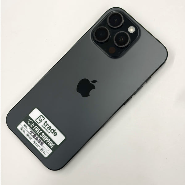iPhone 16 Pro Max 256GB Black Titanium A Grade 100% Battery T8648